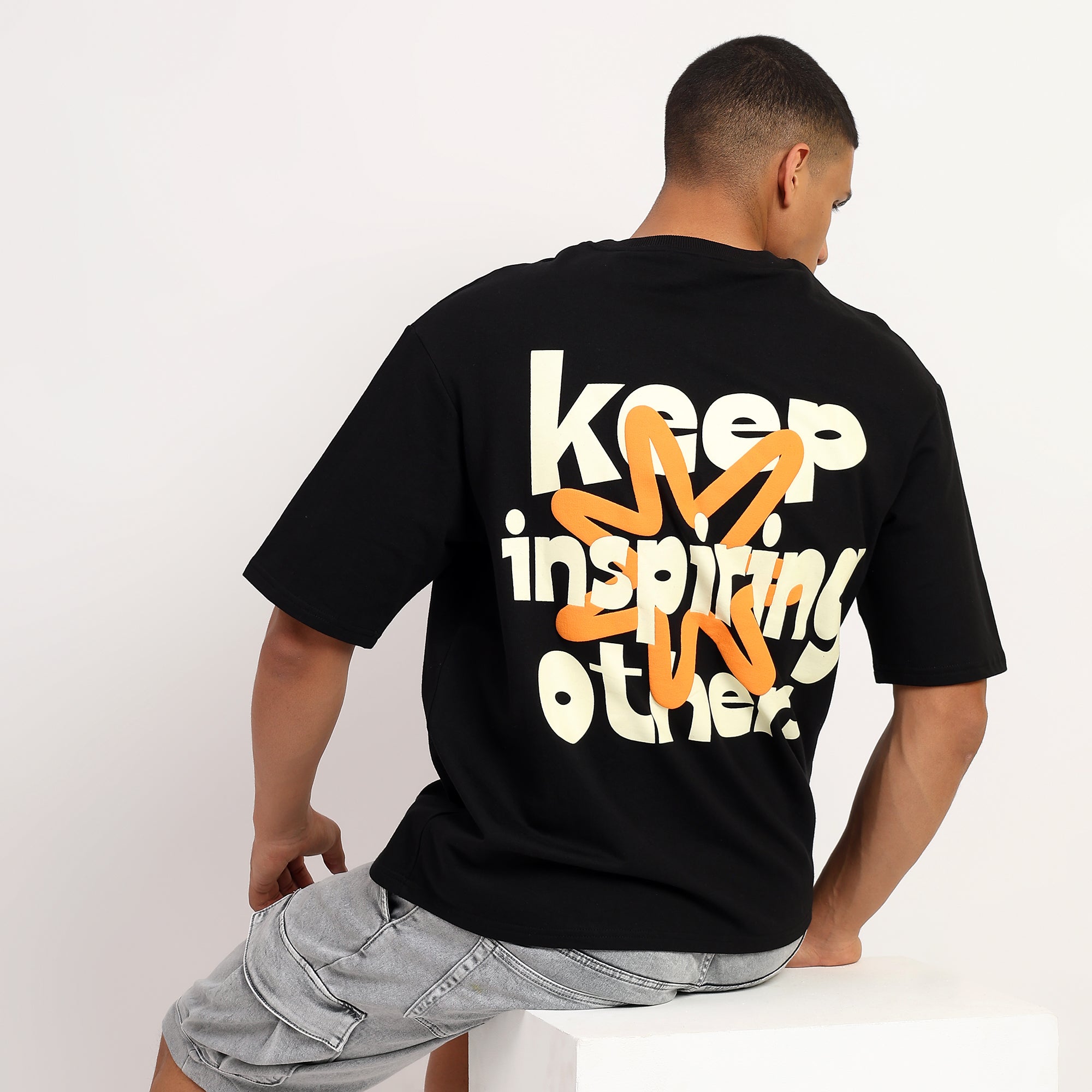 トップス EVERYDAY I LIKE. Newstandard Shirt It's a New Day | Oversized Regular T-Shirt – Premium Cotton